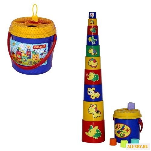 Пирамидка-сортер Полесье