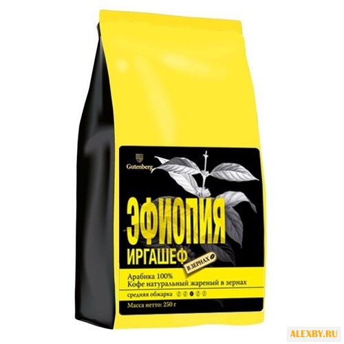 Кофе в зернах Gutenberg Эфиопия