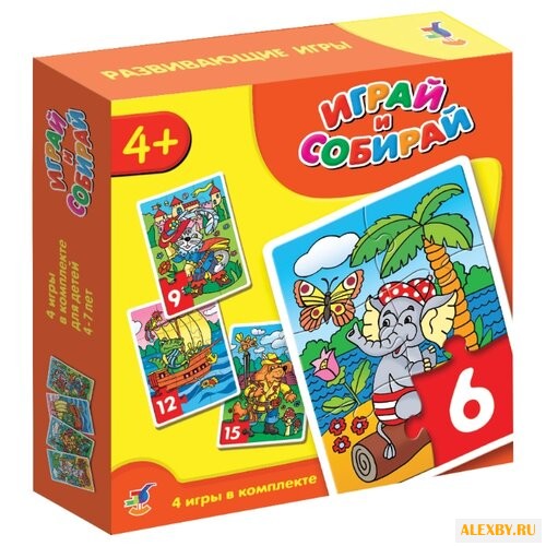 Набор пазлов Дрофа-Медиа Играй