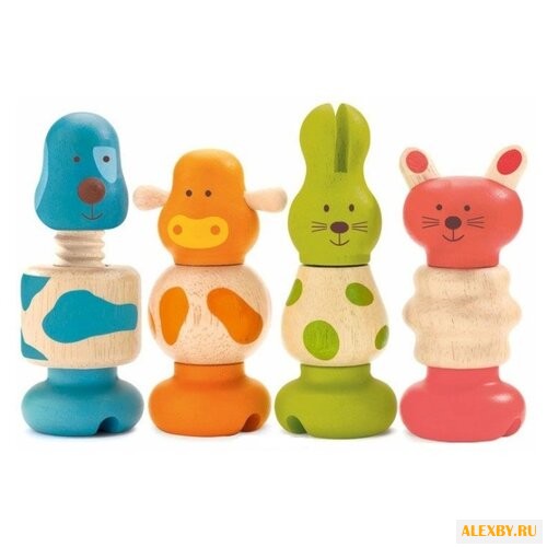 Пирамидка DJECO Животные 06304