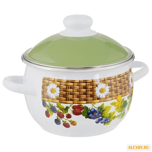 Кастрюля СтальЭмаль 6RH161M 2 л