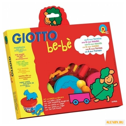 Масса для лепки GIOTTO be-be 3