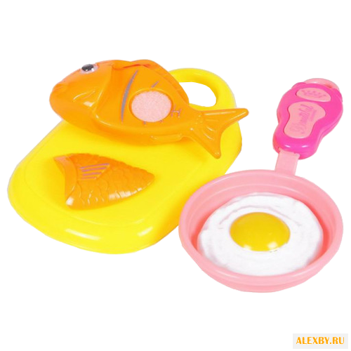 Набор продуктов с посудой Yako