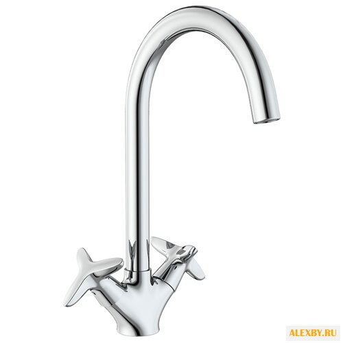 Двухрычажный смеситель для