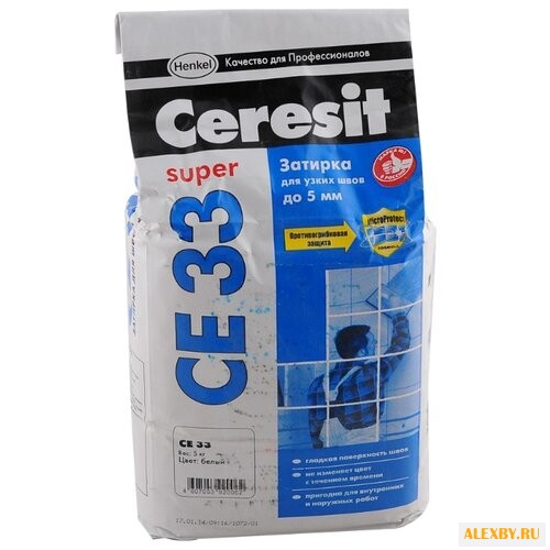 Затирка Ceresit CE 33 Super 5 кг