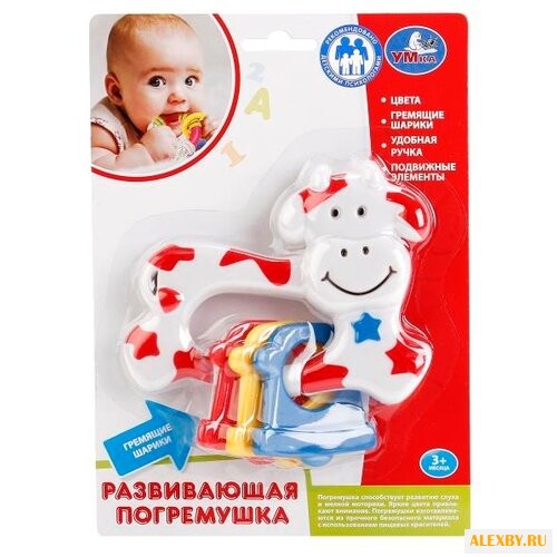 Погремушка Умка Коровка RN08