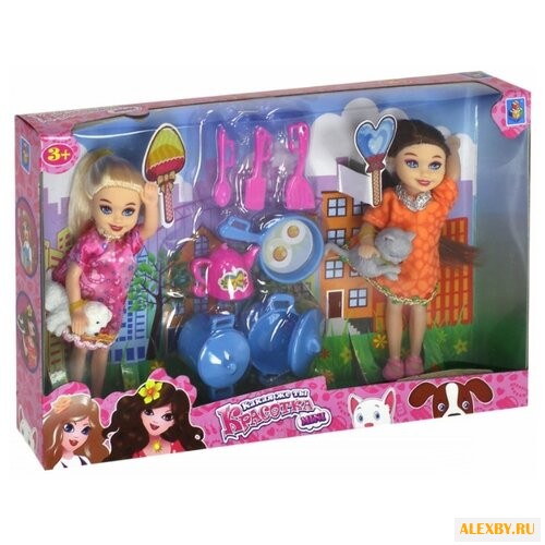 Набор кукол 1 TOY Красотка мини