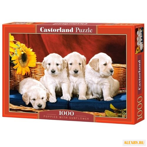 Пазл Castorland Puppies with
