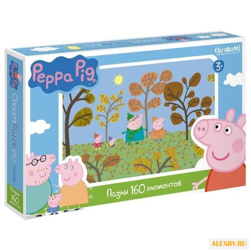 Пазл Origami Peppa Pig