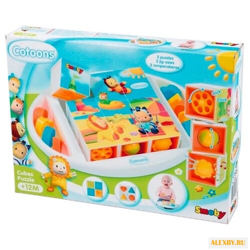 Кубики-пазлы Cotoons