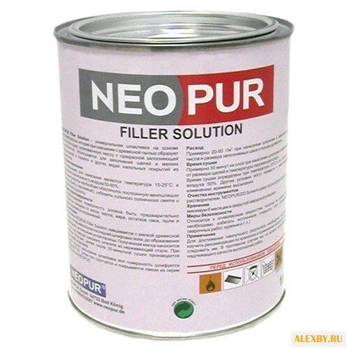Шпатлевка Neopur Filler Solution