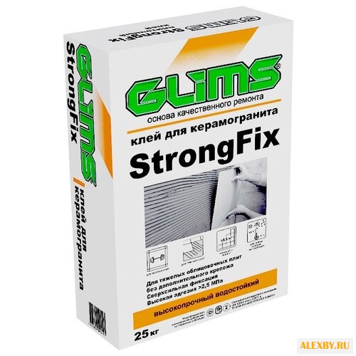 Клей GLIMS StrongFix 25 кг