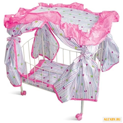 1 TOY Кроватка для кукол с
