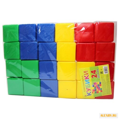 Кубики Рыжий кот выдувные