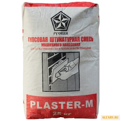 Штукатурка Русеан Plaster-M 25 кг