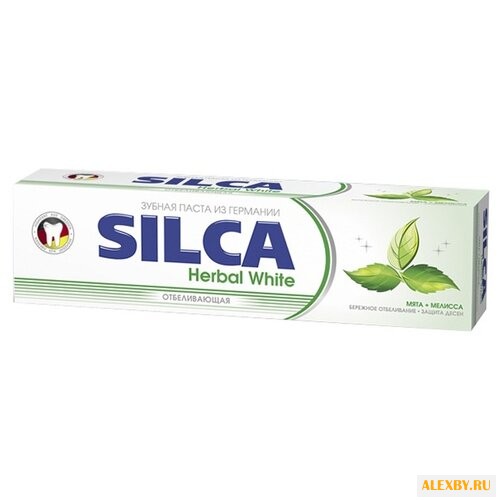 Зубная паста SILCA Herbal White