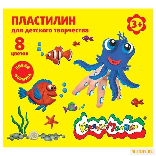 Пластилин Каляка-Маляка 8