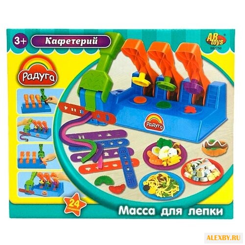 Масса для лепки ABtoys Радуга