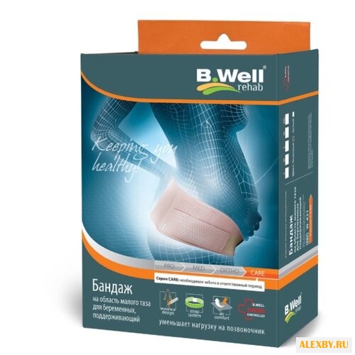 Бандаж-пояс B.Well W-431