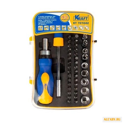 Набор бит и торцевых головок
