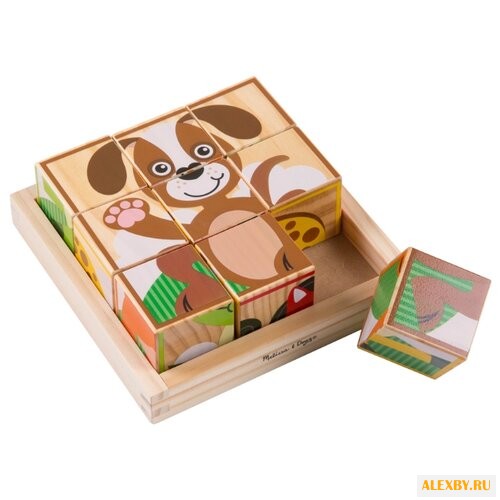 Кубики-пазлы Melissa & Doug