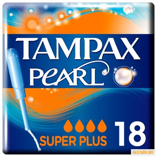 TAMPAX тампоны Pearl Super Plus