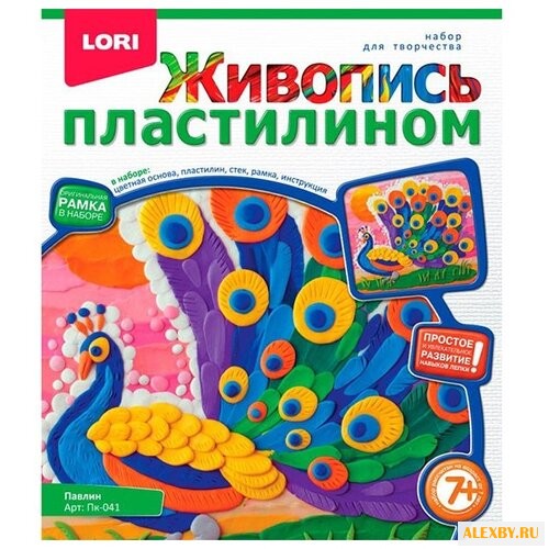 Пластилин LORI Живопись