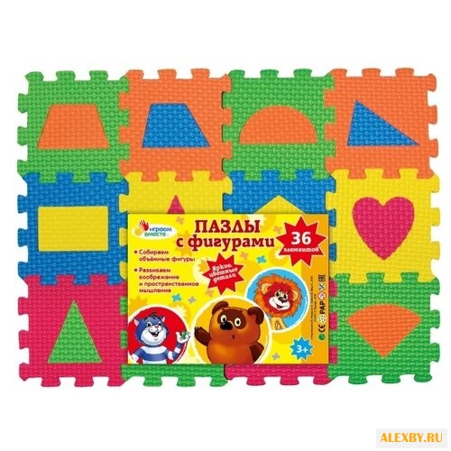 Коврик-пазл Играем вместе