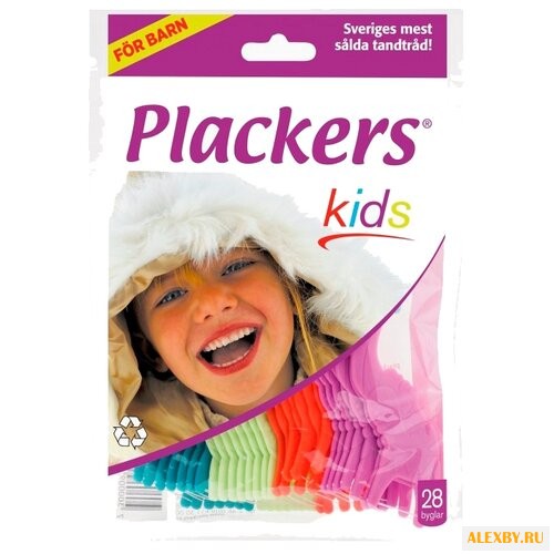 Plackers Kids флоссер для ухода