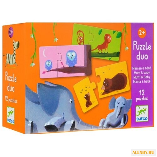 Набор пазлов DJECO Мама и