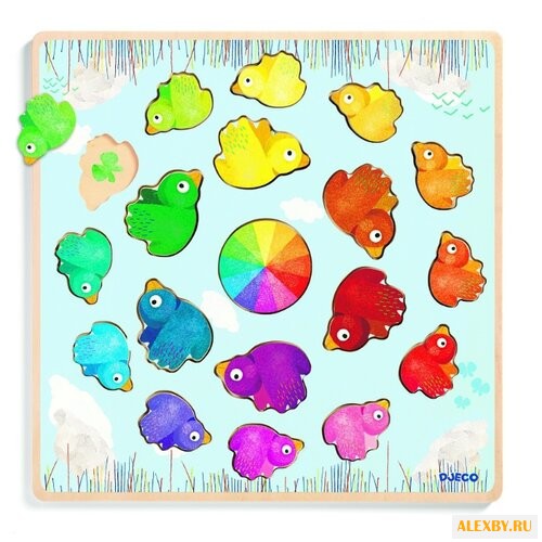 Рамка-вкладыш DJECO Радуга