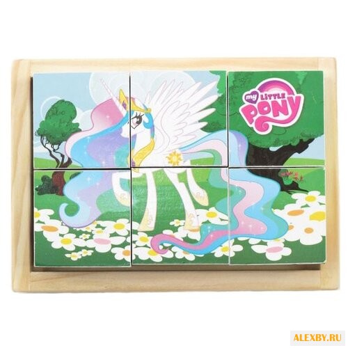 Кубики-пазлы Играем вместе My