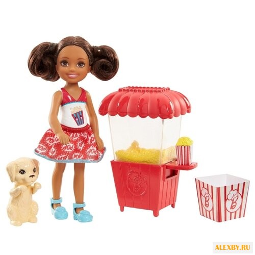 Кукла Barbie Челси и щенок 16