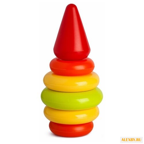 Пирамидка Росигрушка Бочечка 9231