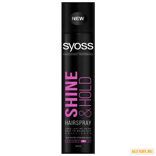 Syoss Лак для волос Shine & hold
