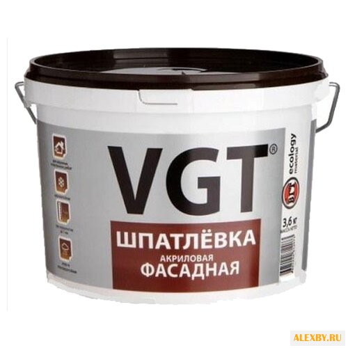 Шпатлевка VGT акриловая фасадная