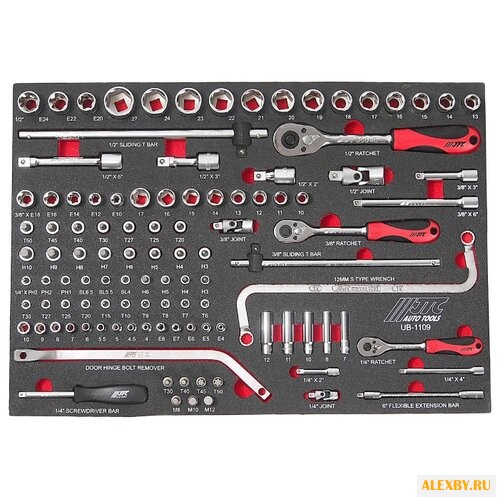 Набор торцевых головок JTC UB1109