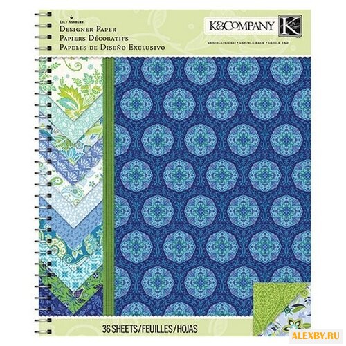 Блокнот K&Company 28х22 см 36
