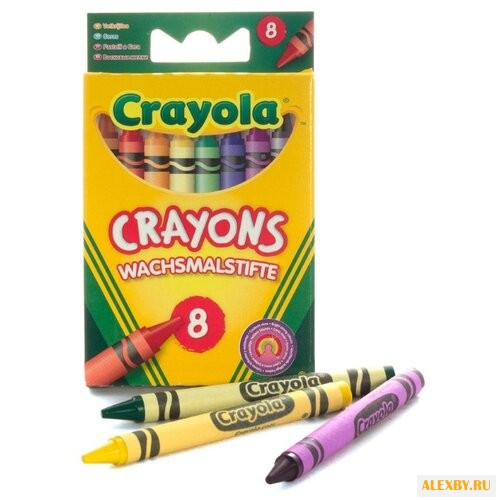 Crayola Восковые мелки 8 цветов