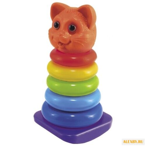 Пирамидка Нордпласт Кот Качалка