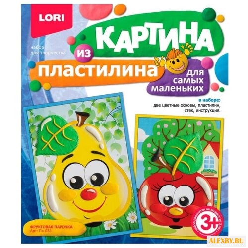 Пластилин LORI Картина из