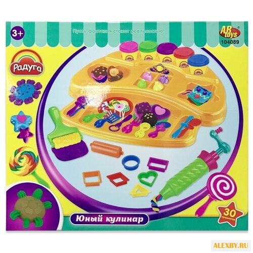 Масса для лепки ABtoys Радуга