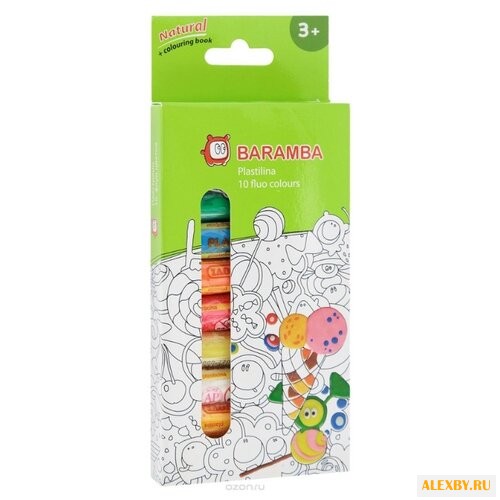 Пластилин BARAMBA Натуральный