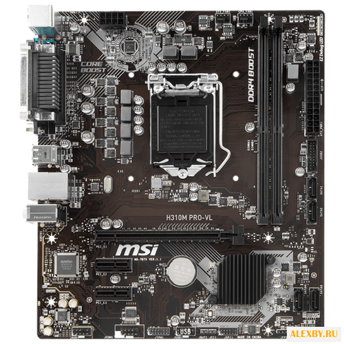 Материнская плата MSI H310M