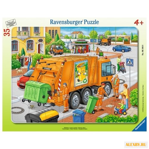 Пазл Ravensburger Вывоз мусора