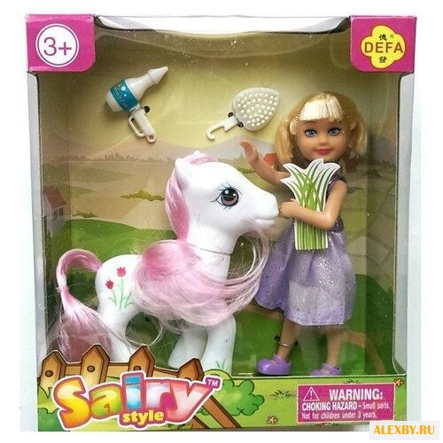Кукла Defa Lucy Сайри с пони 13