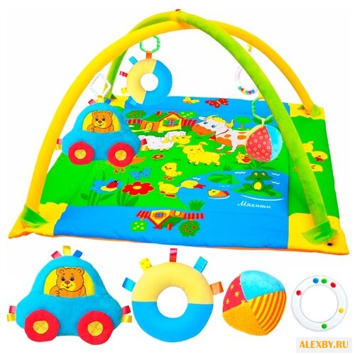 Развивающий коврик Мякиши