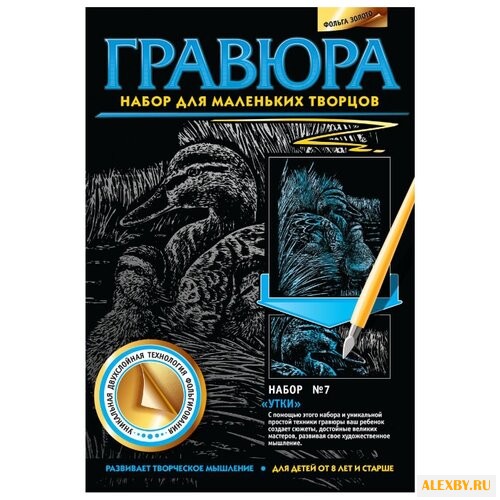 Гравюра Фантазёр Утки N7 334037