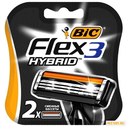 Сменные лезвия Bic Flex 3 Hybrid