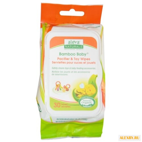 Влажные салфетки Aleva Naturals